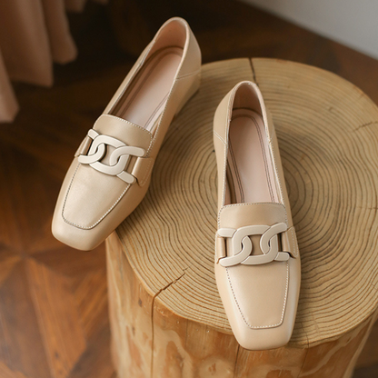Sophia - Mocasines ortopédicos de cuero confort