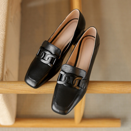 Sophia - Mocasines ortopédicos de cuero confort