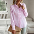 Alice | Camisa Elegante con Botones - Rosa
