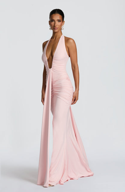 Vestido de verano largo Sophia Blush