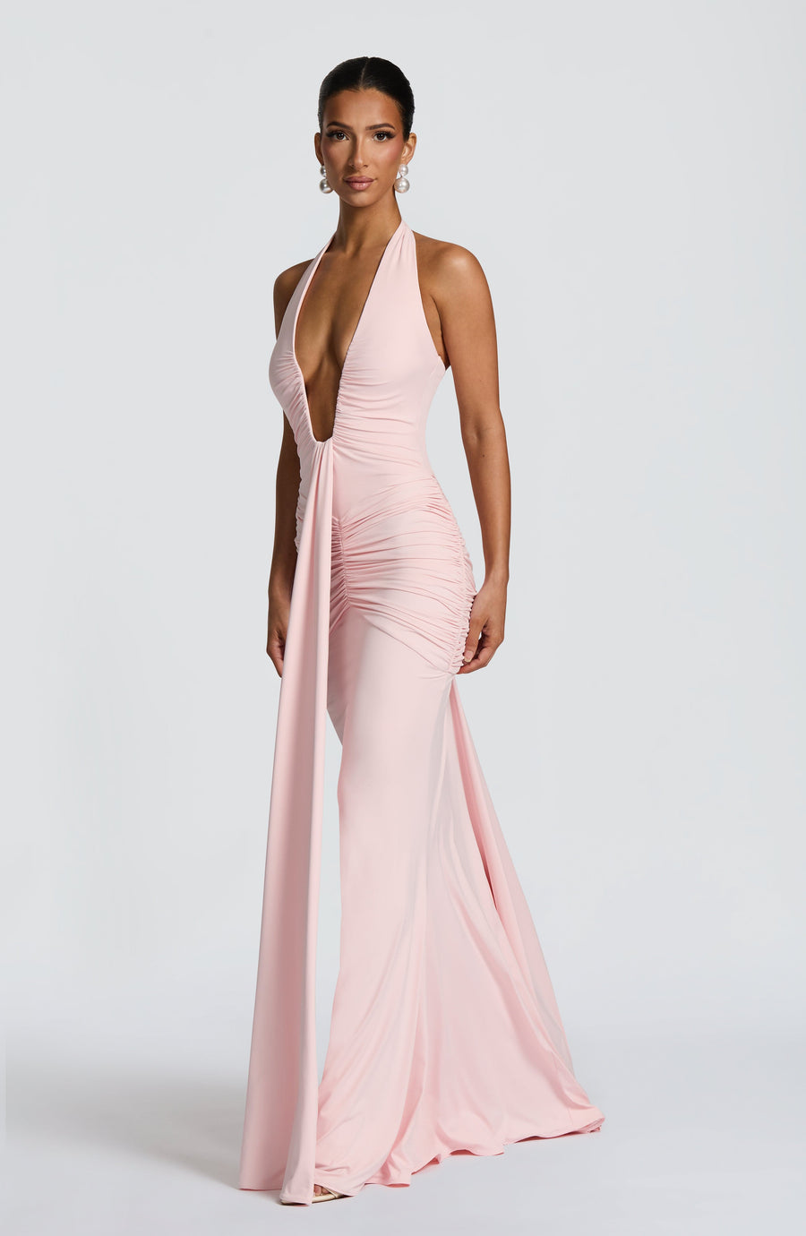 Vestido de verano largo Sophia Blush