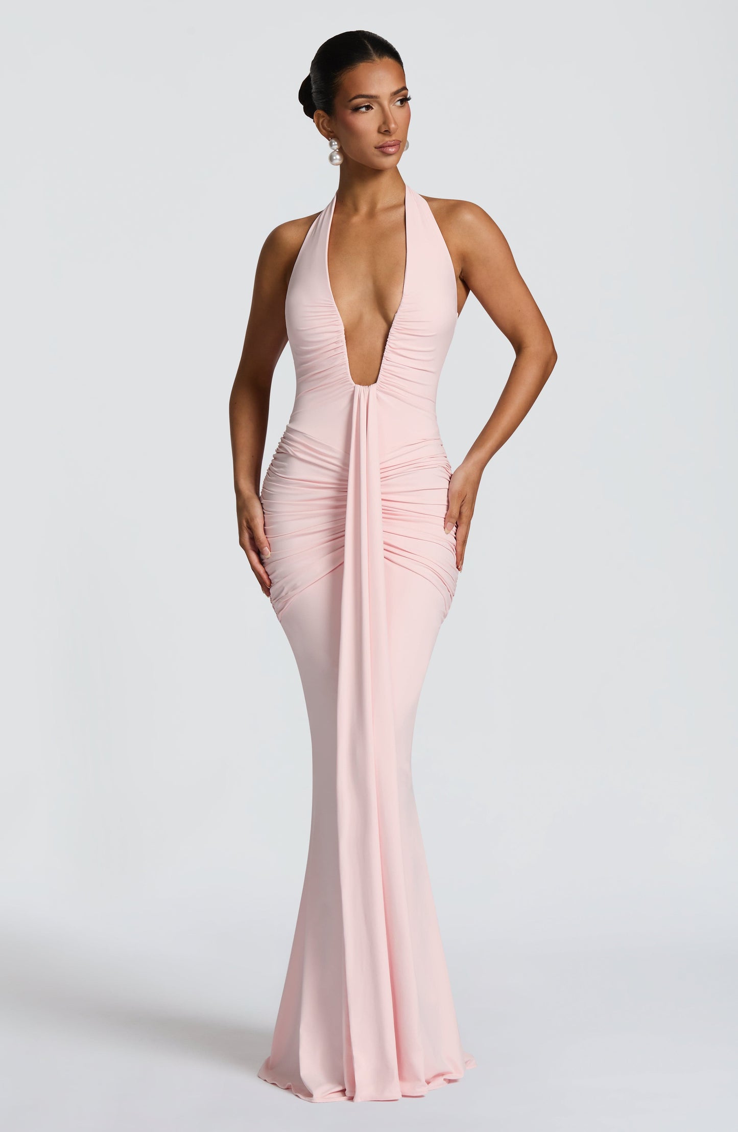 Vestido de verano largo Sophia Blush