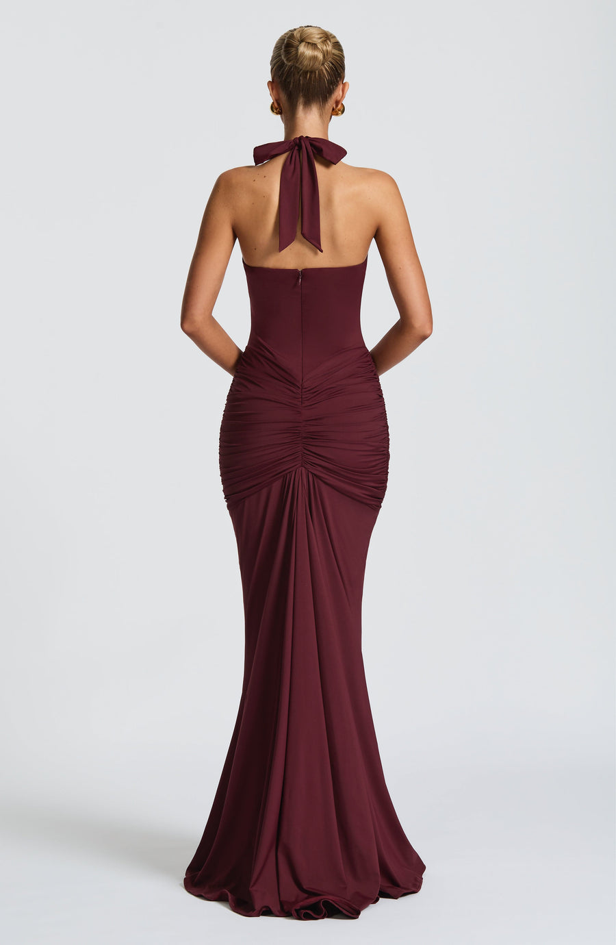Vestido Maxi de Verano Sophia Cherry Lacquer