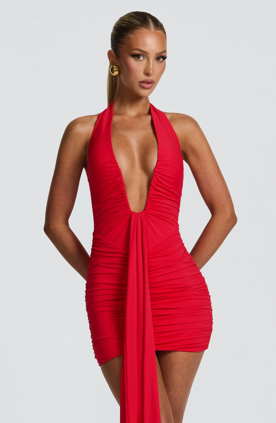 Minivestido rojo Sophia - Perfecto para el verano