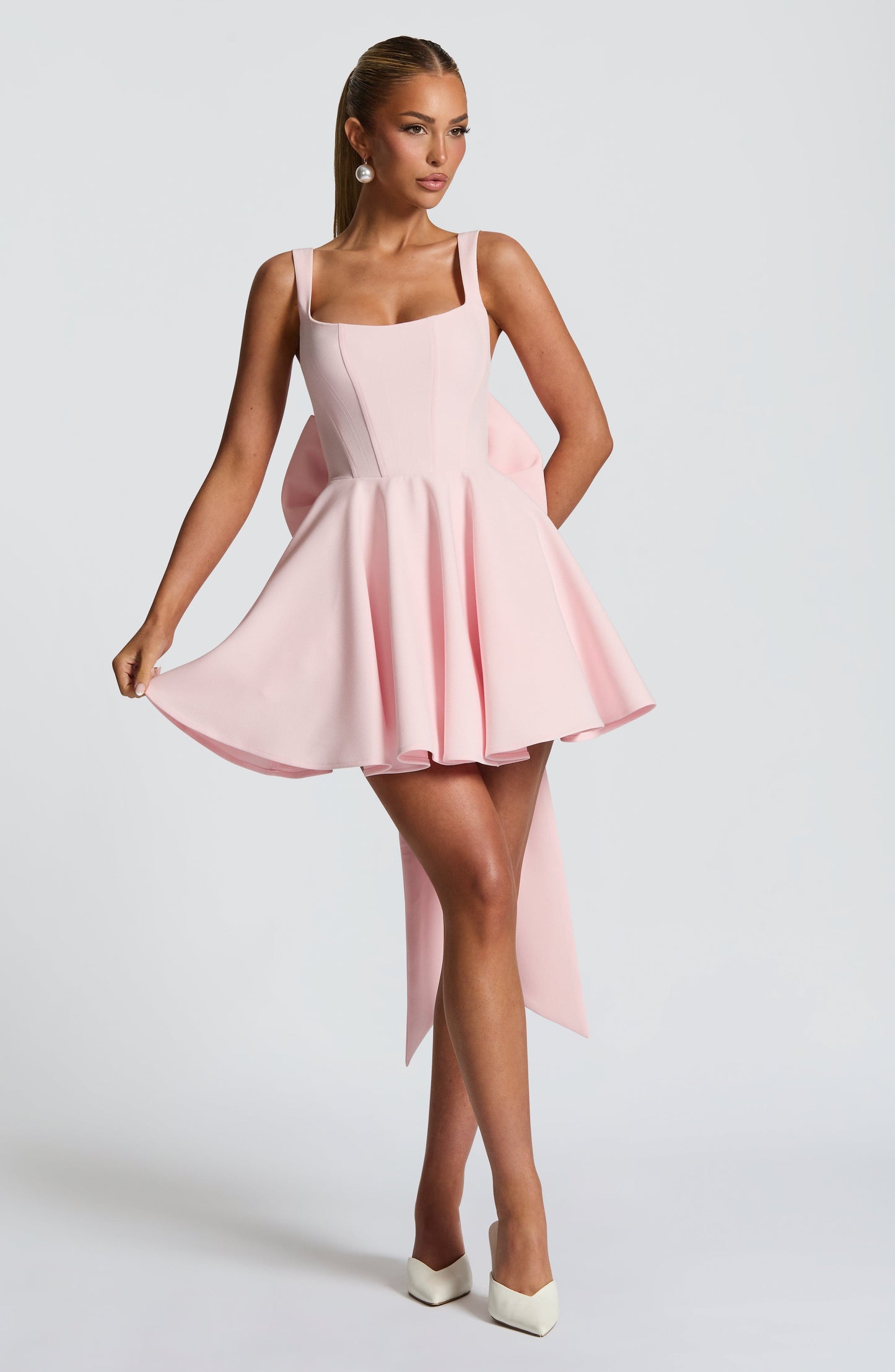 Sophia Blush Mini Sundress - Bonito vestido de verano