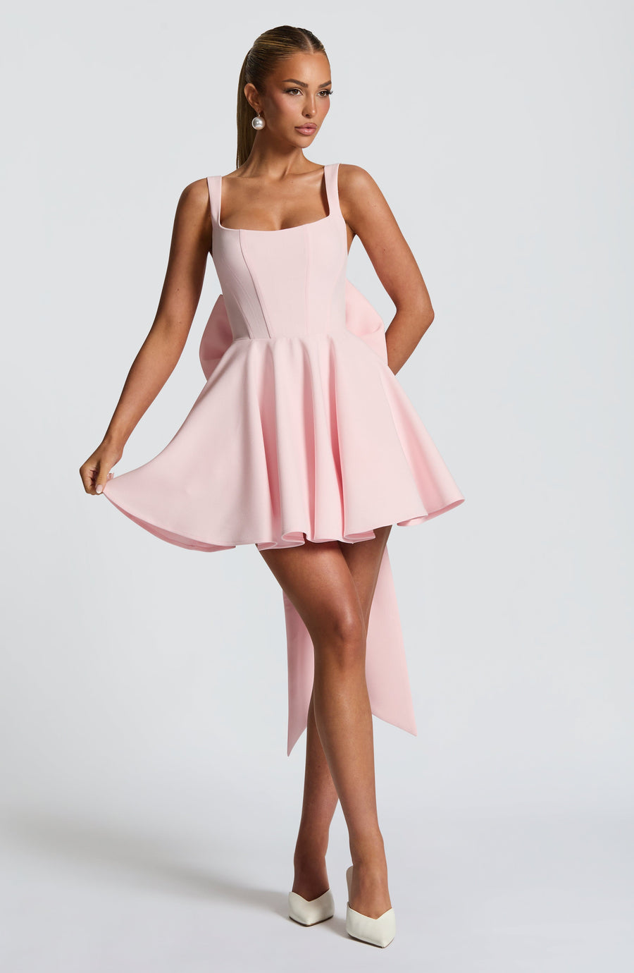 Minivestido Chloe Blush - Vestido de verano lindo