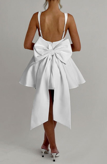 Minivestido Chloe de color marfil - Bonito vestido de verano
