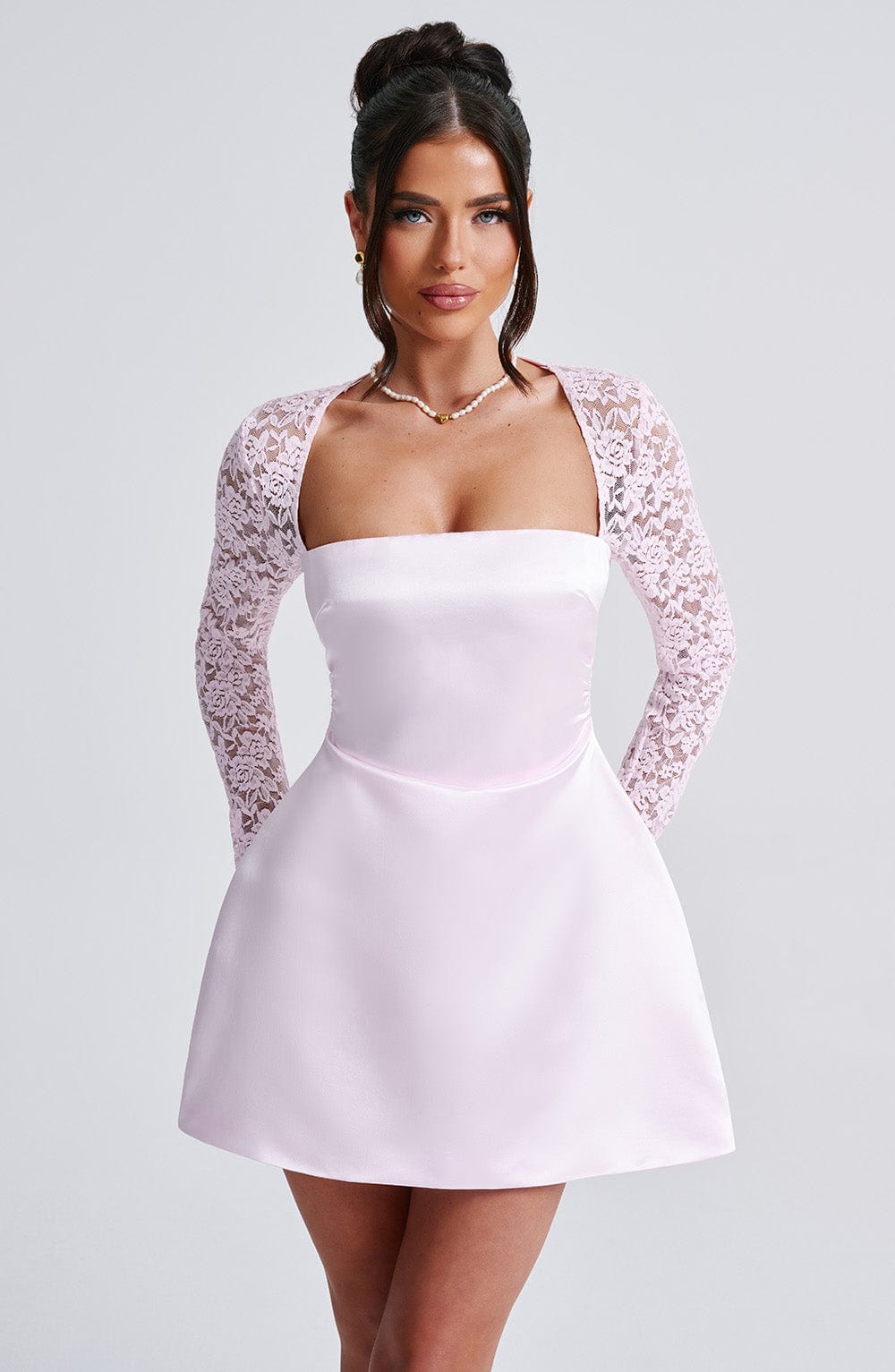Minivestido Chloe Blush - Moda de verano linda