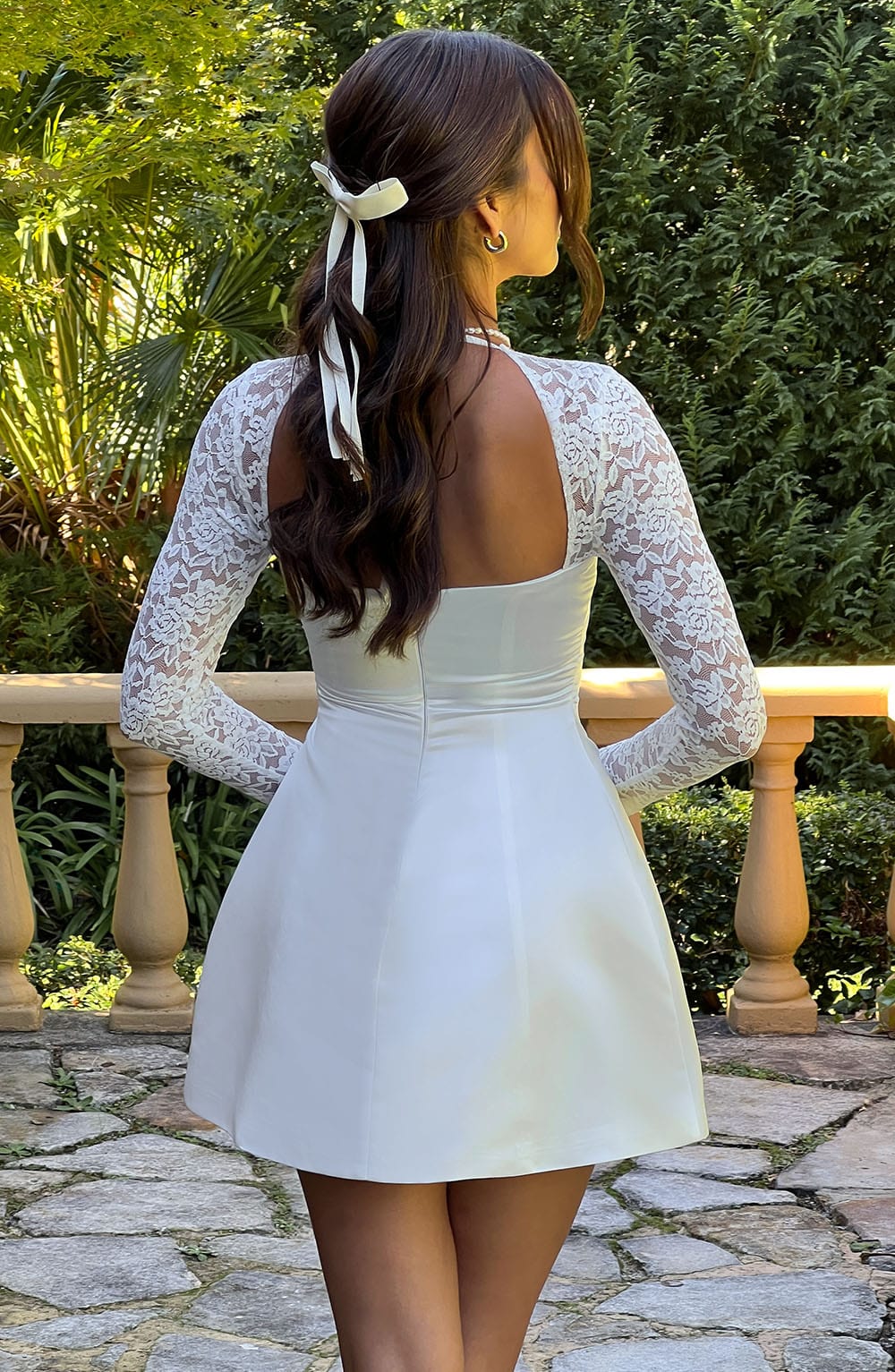 Minivestido Lila Marfil - Moda Veraniega Bonita