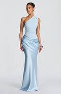 Vestido maxi de verano Emily Glacier Blue