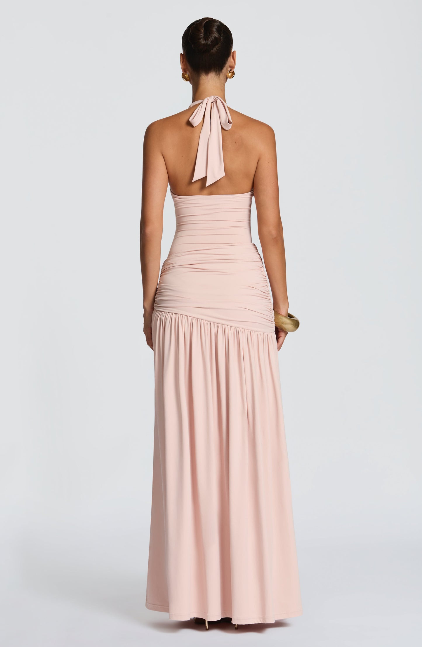 Falda Maxi Amelia en Rosa Suave para el Verano