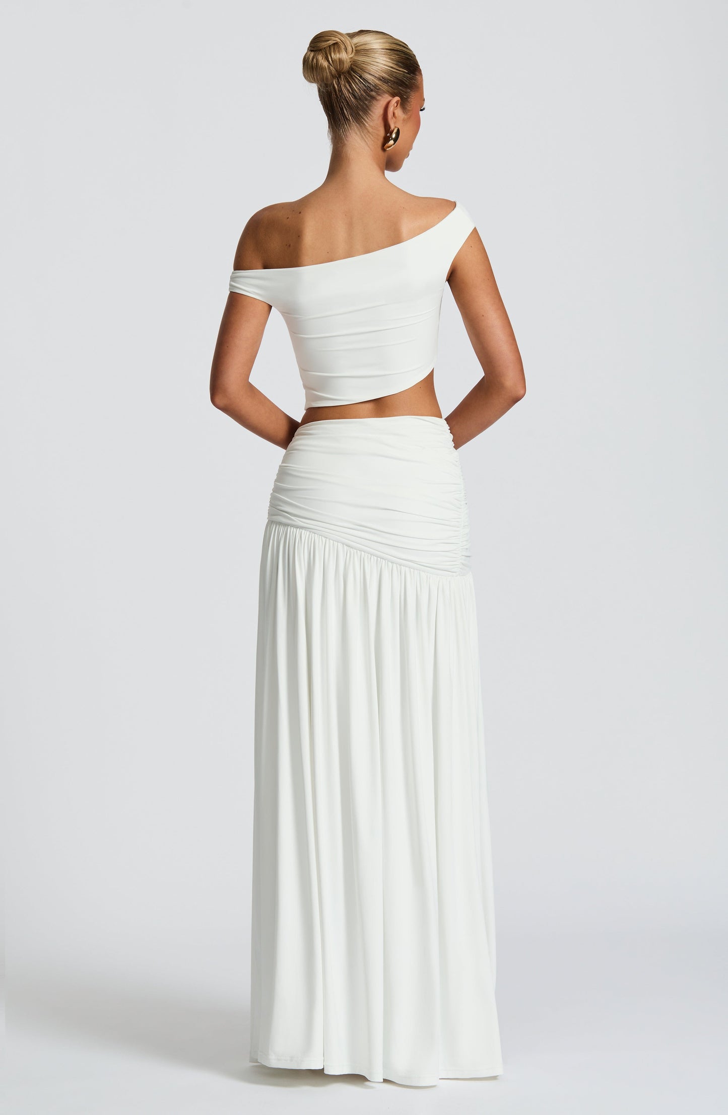 Falda Maxi de Verano Chloe Blanca