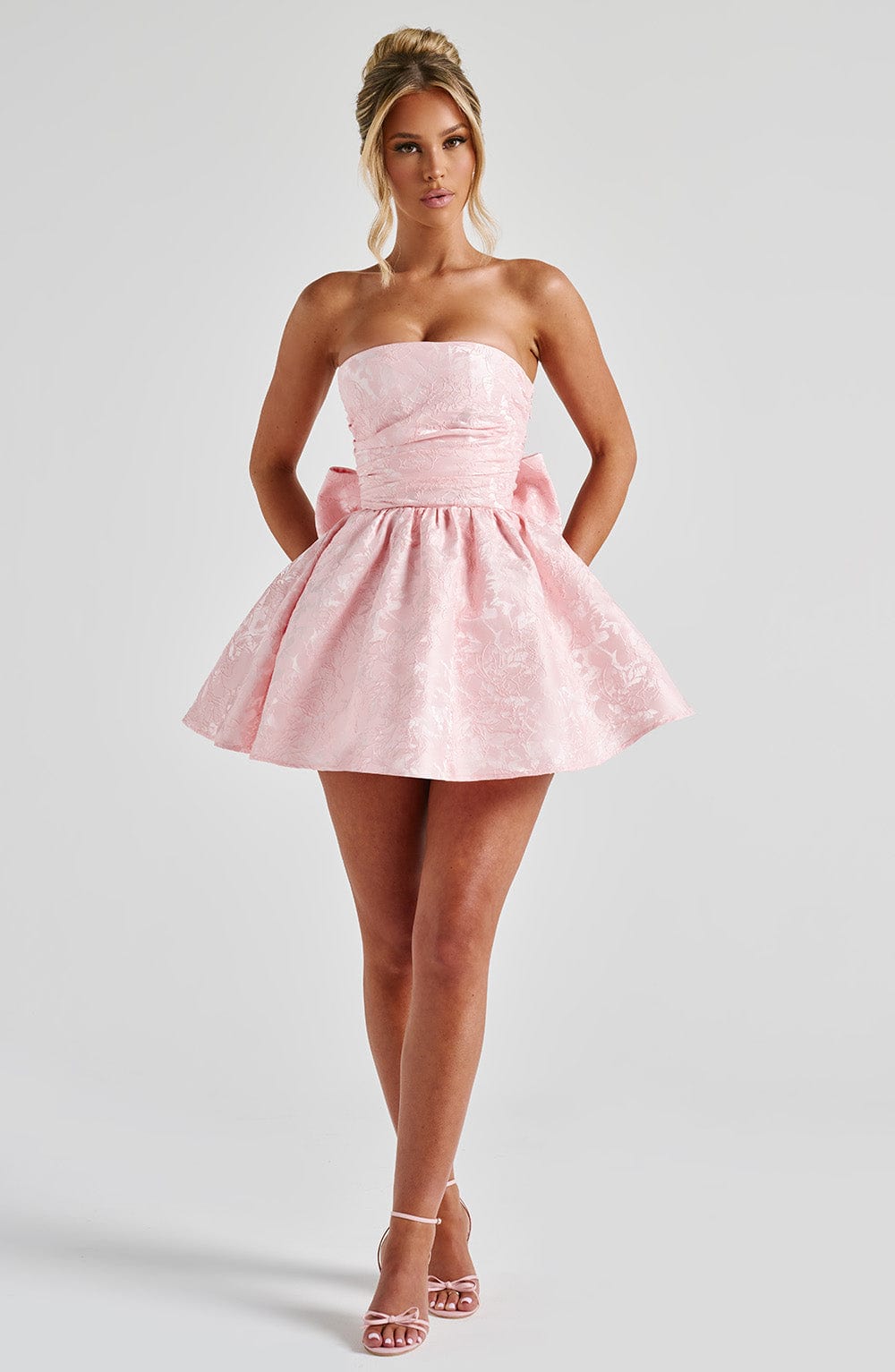 Amelia Blush Mini Sundress - Lindo Vestido de Verano