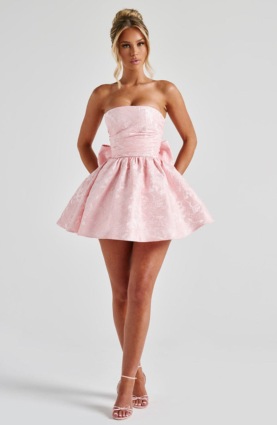 Amelia Blush Mini Sundress - Lindo Vestido de Verano