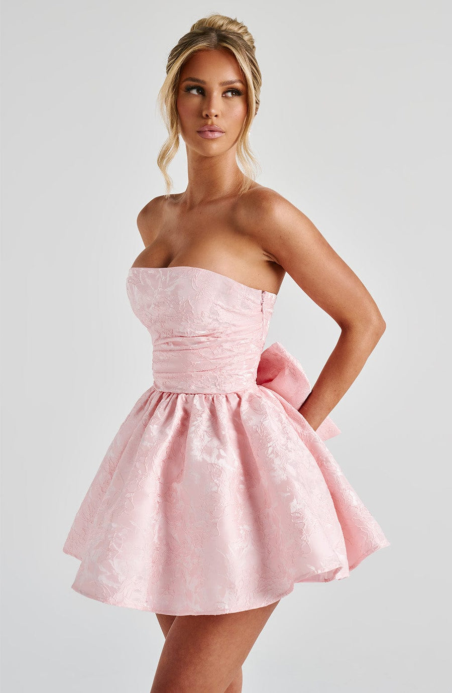 Amelia Blush Mini Sundress - Lindo Vestido de Verano
