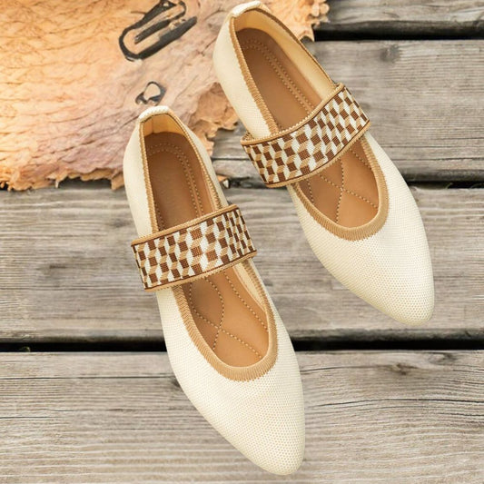 Emily - Zapatos planos elegantes para conjuntos de verano
