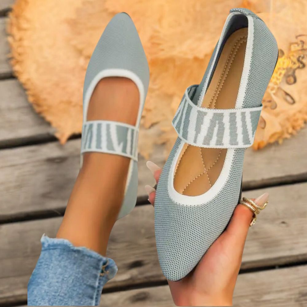 Emily - Zapatos planos elegantes para conjuntos de verano