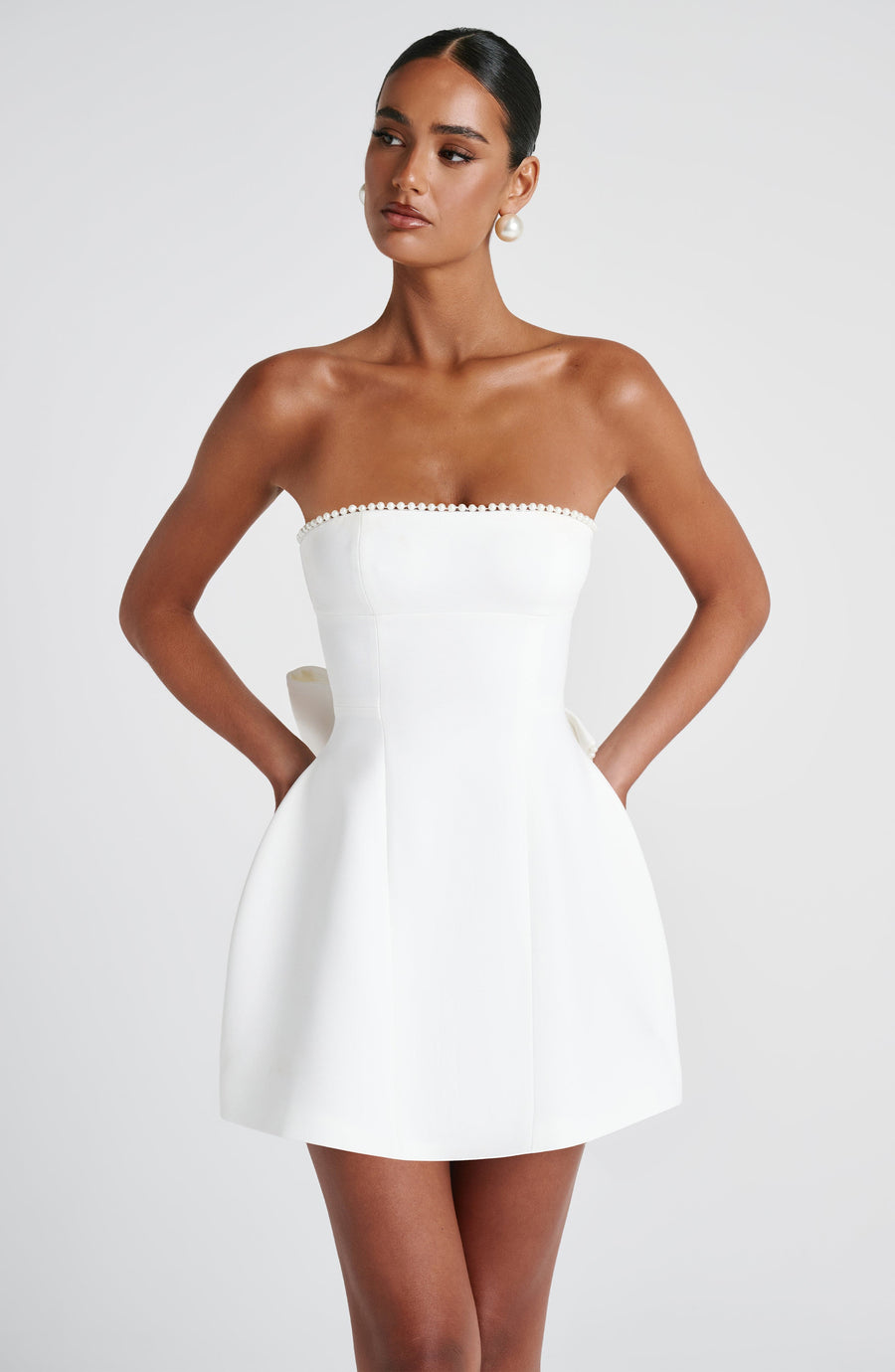 Minivestido Emma Ivory - Lindo vestido de verano