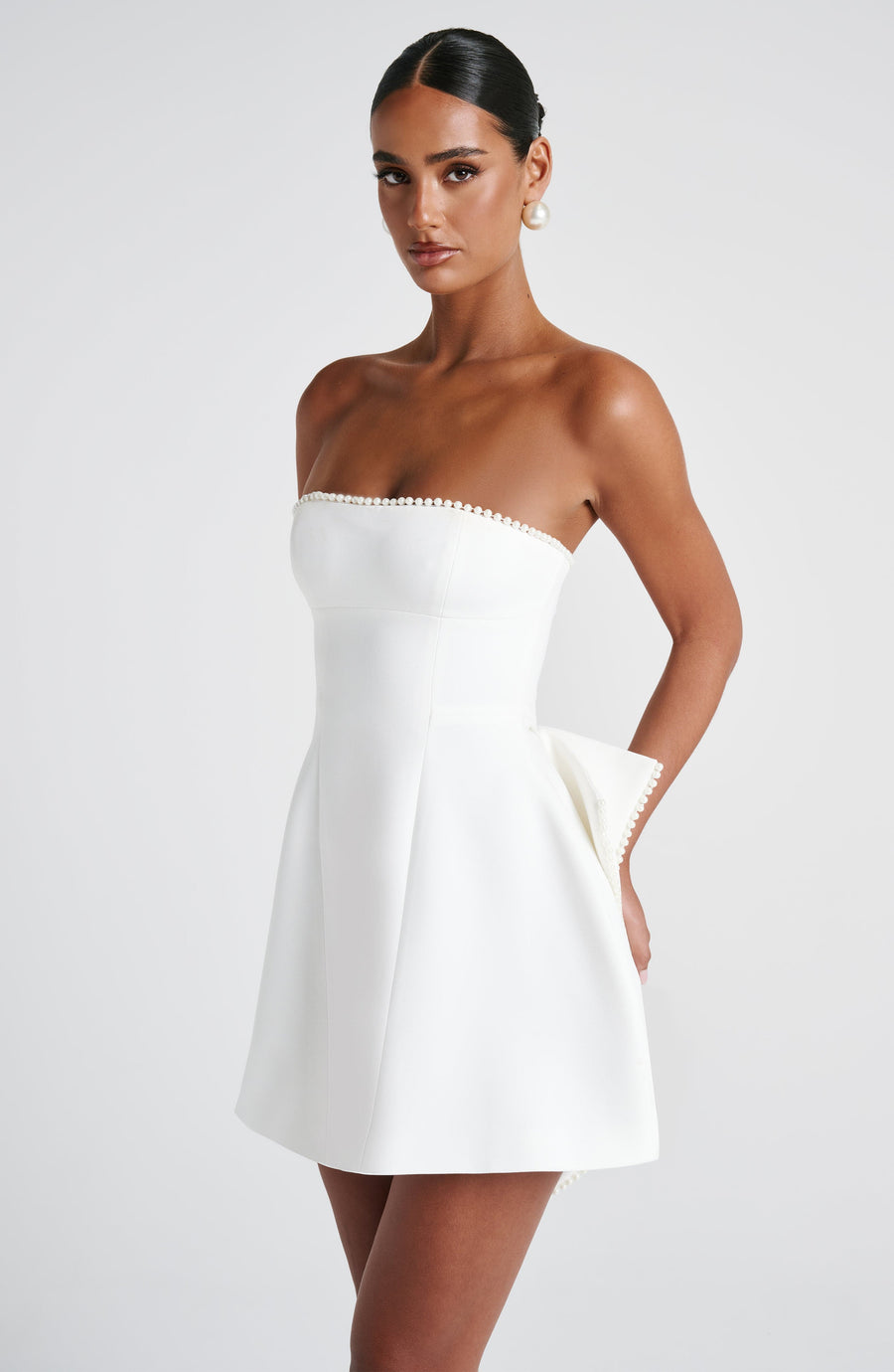 Minivestido Emma Ivory - Lindo vestido de verano