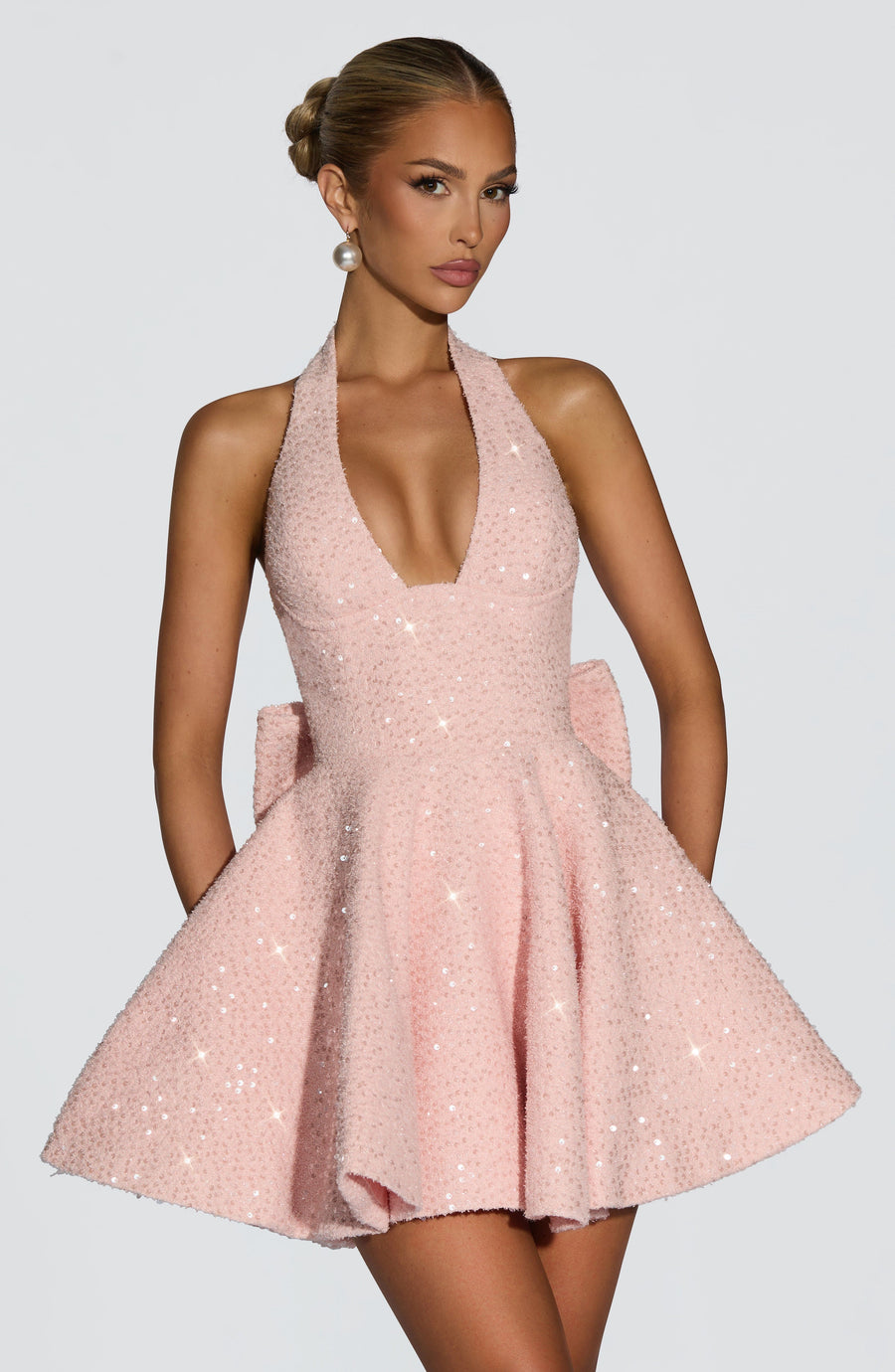 Minivestido Chloe Blush - Perfecto para el verano