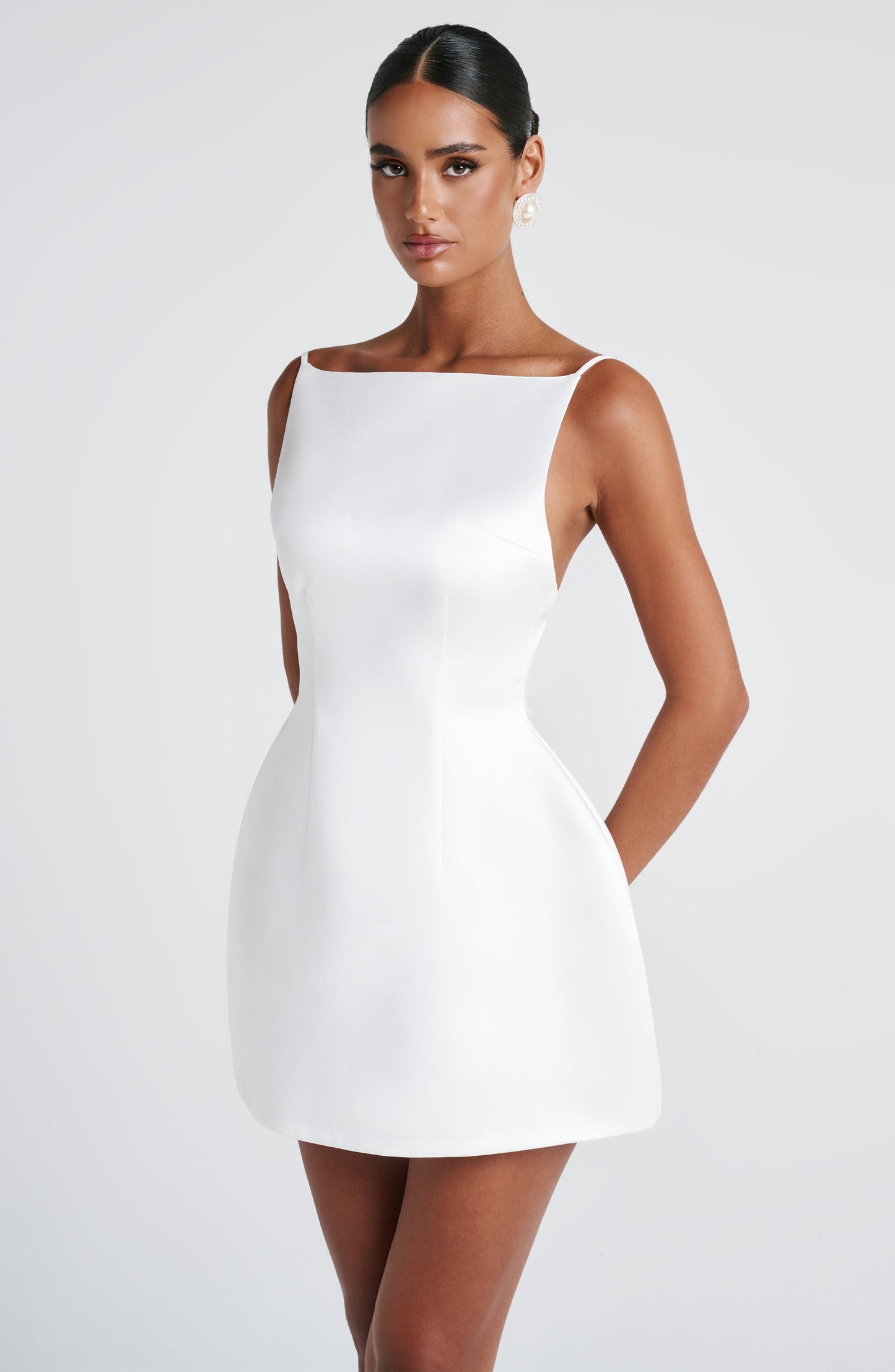 Minivestido Sophia Ivory - Vestido de verano bonito