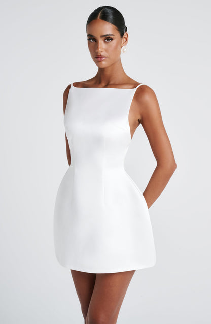 Minivestido Sophia Ivory - Vestido de verano bonito