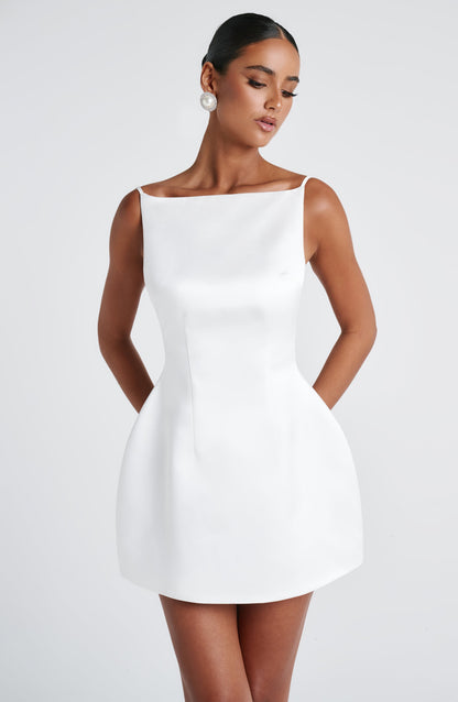 Minivestido Sophia Ivory - Vestido de verano bonito