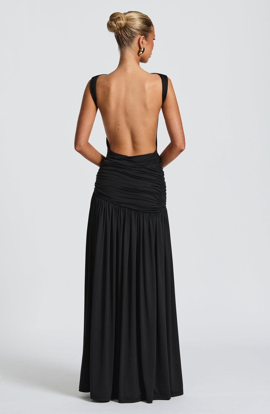 Bodysuit negro Chloe para conjuntos de verano
