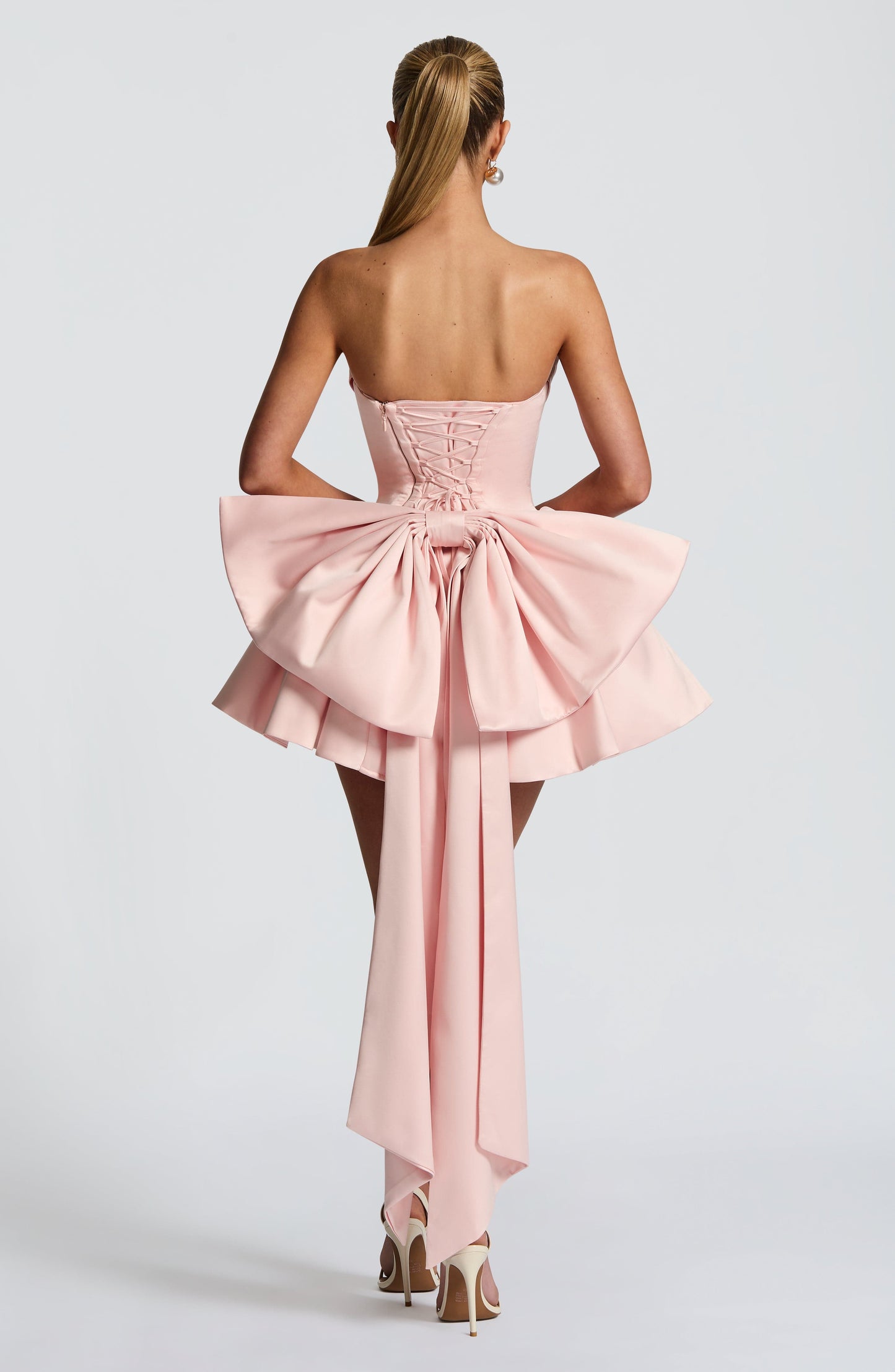 Mini Vestido Rosa Rubor Sophia - Moda Veraniega Encantadora