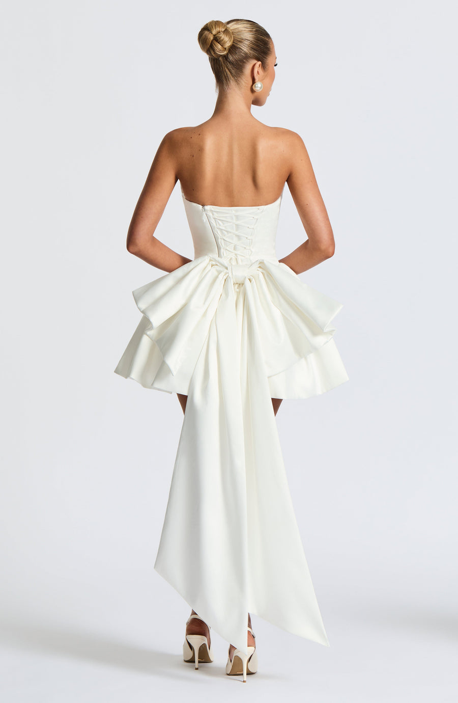 Sophia Ivory Mini Sundress - Lindo vestido de verano