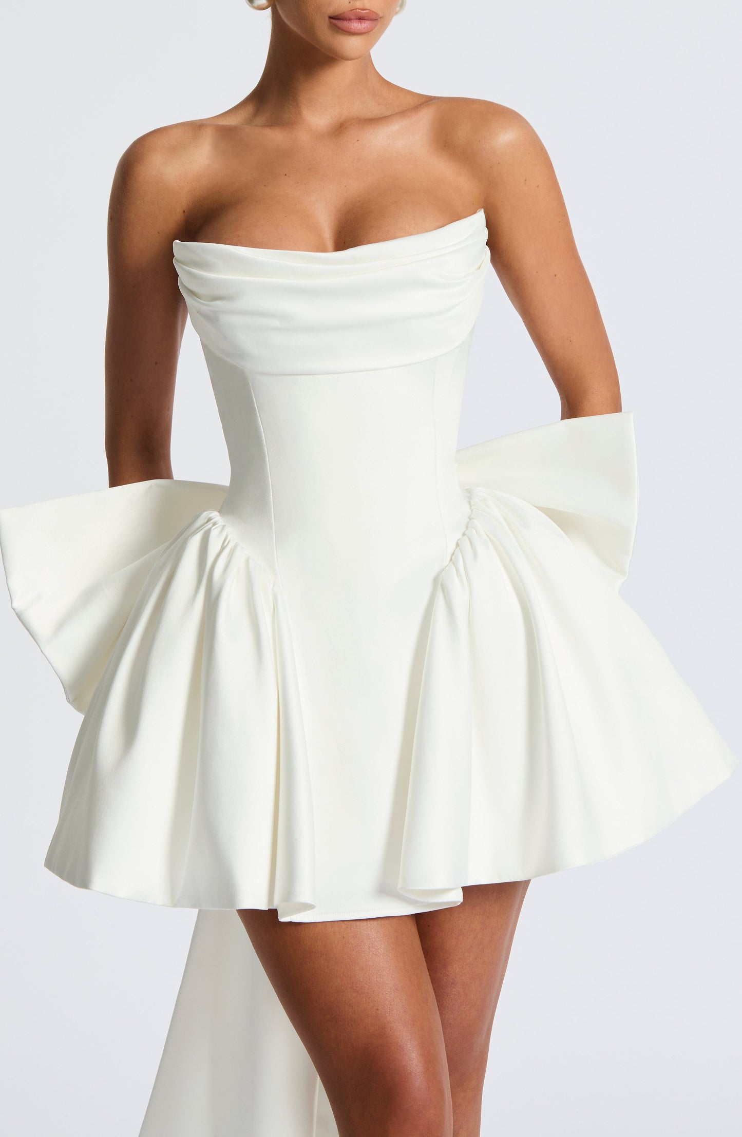 Sophia Ivory Mini Sundress - Lindo vestido de verano