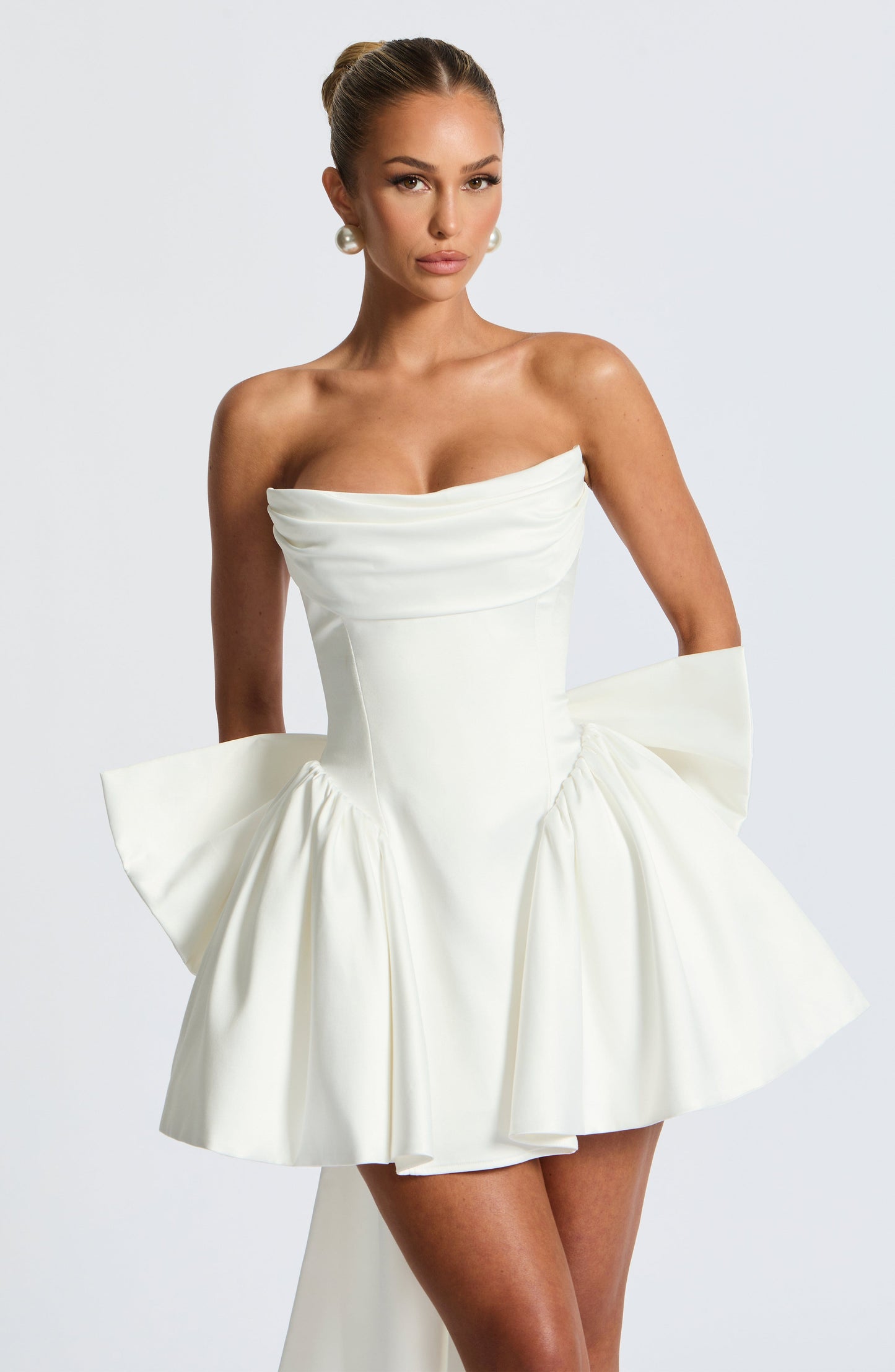 Sophia Ivory Mini Sundress - Lindo vestido de verano