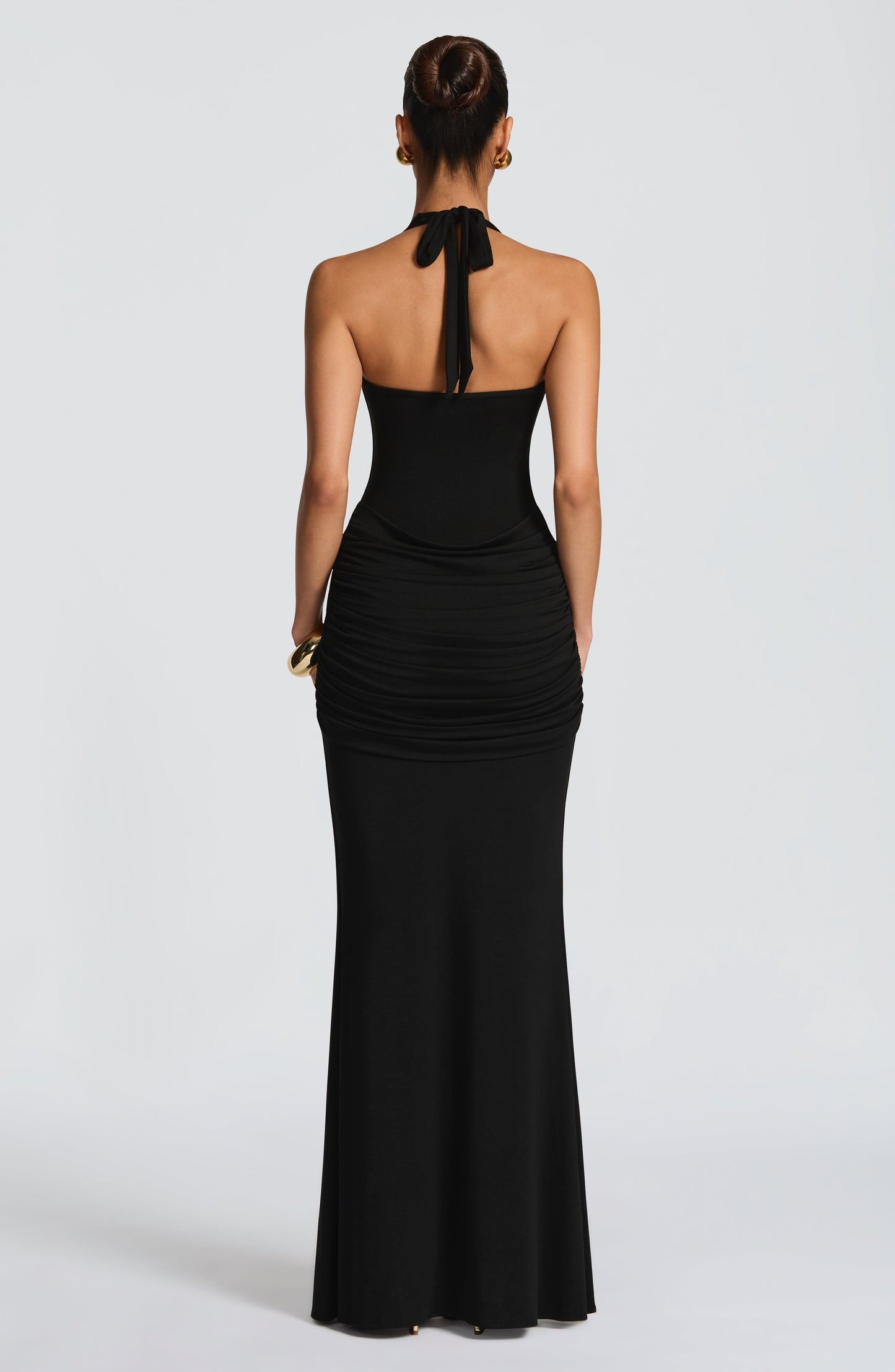 Vestido largo de verano Sophia Black