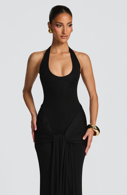 Vestido largo de verano Sophia Black