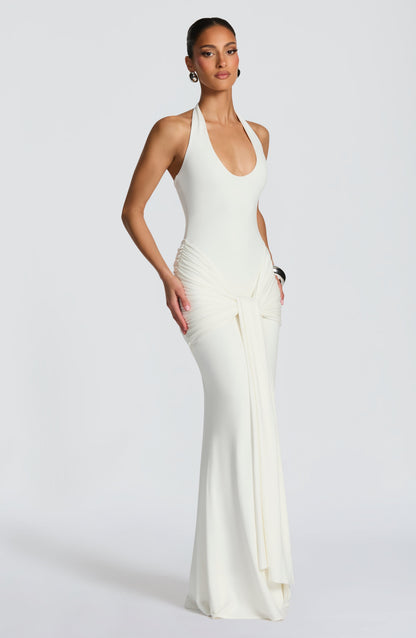 Vestido Maxi de Verano Sophia Ivory