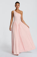 Vestido largo de verano Sophia Soft Blush