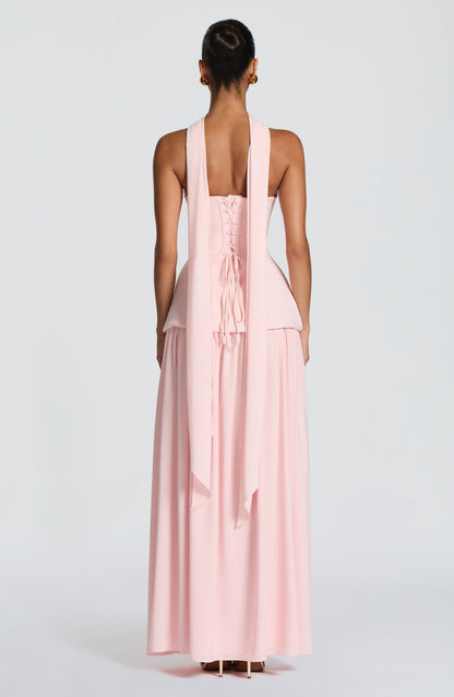 Vestido de verano maxi Sophia Blush