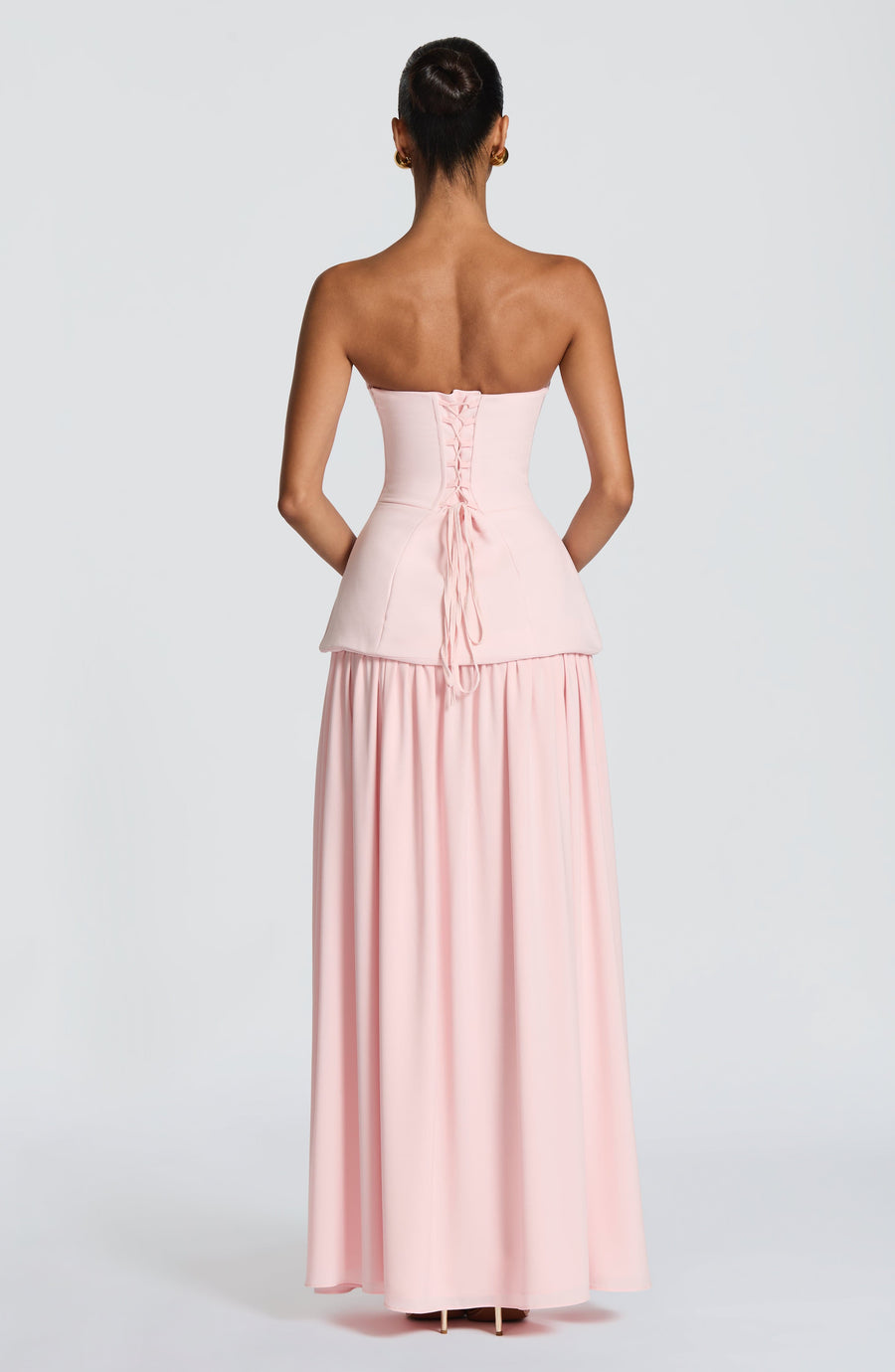 Vestido de verano maxi Sophia Blush