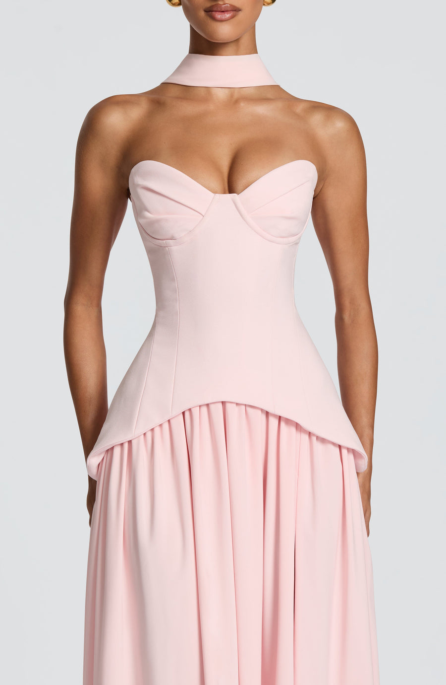 Vestido de verano maxi Sophia Blush
