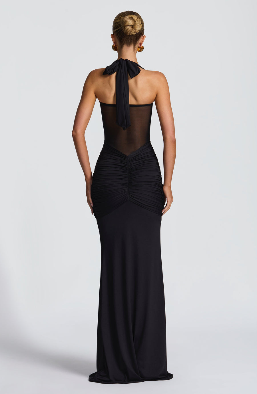 Vestido largo de verano Sophia negro