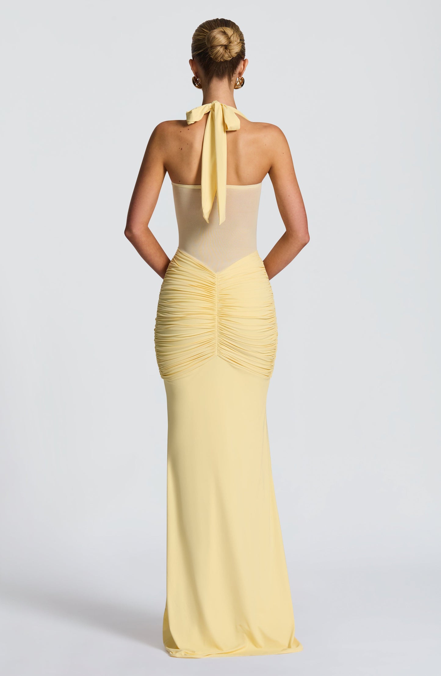 Vestido de verano largo Chloe Lemon