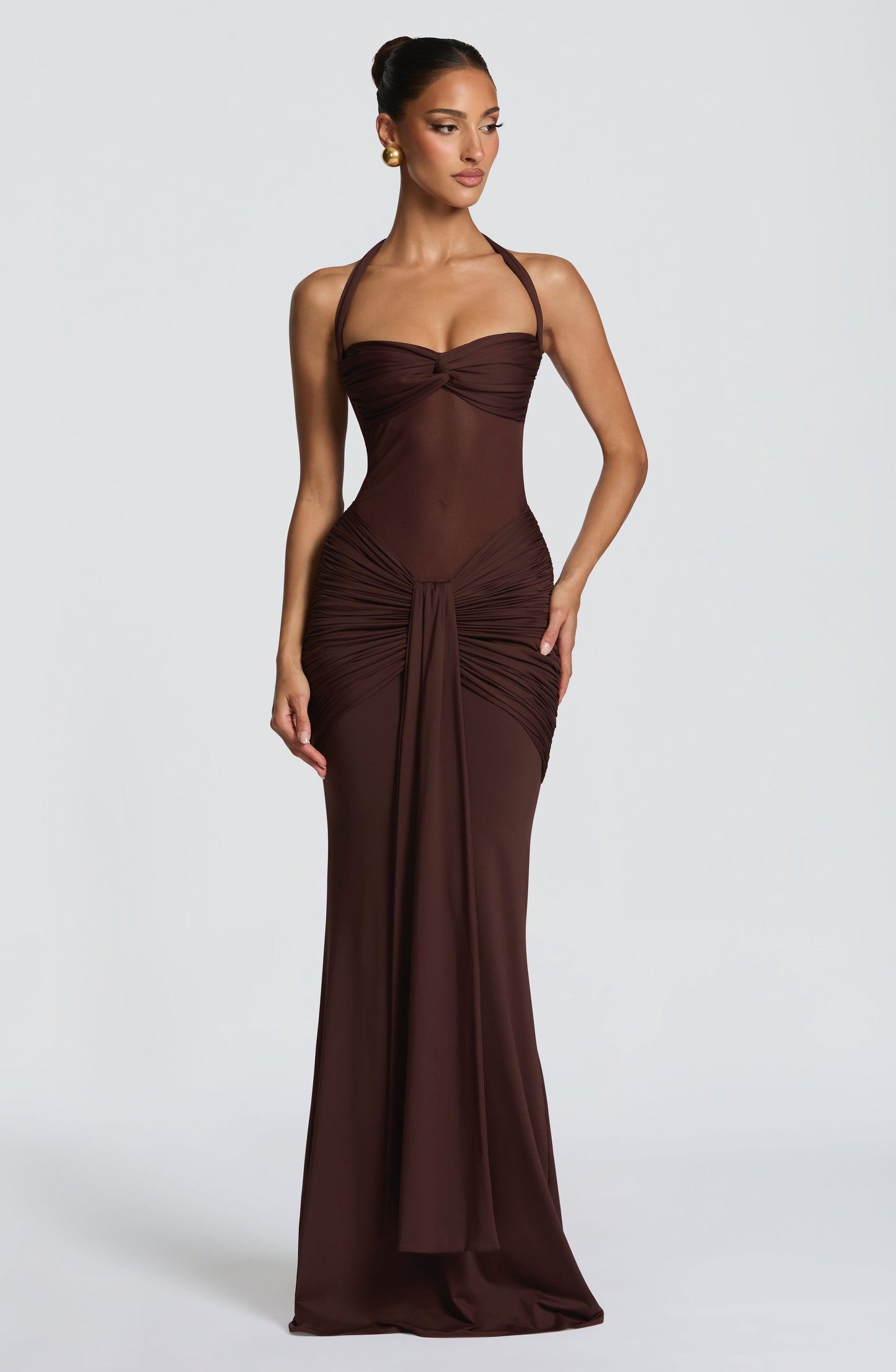 Vestido de verano largo Sophia Plum