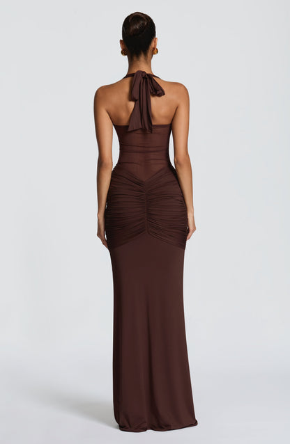 Vestido de verano largo Sophia Plum