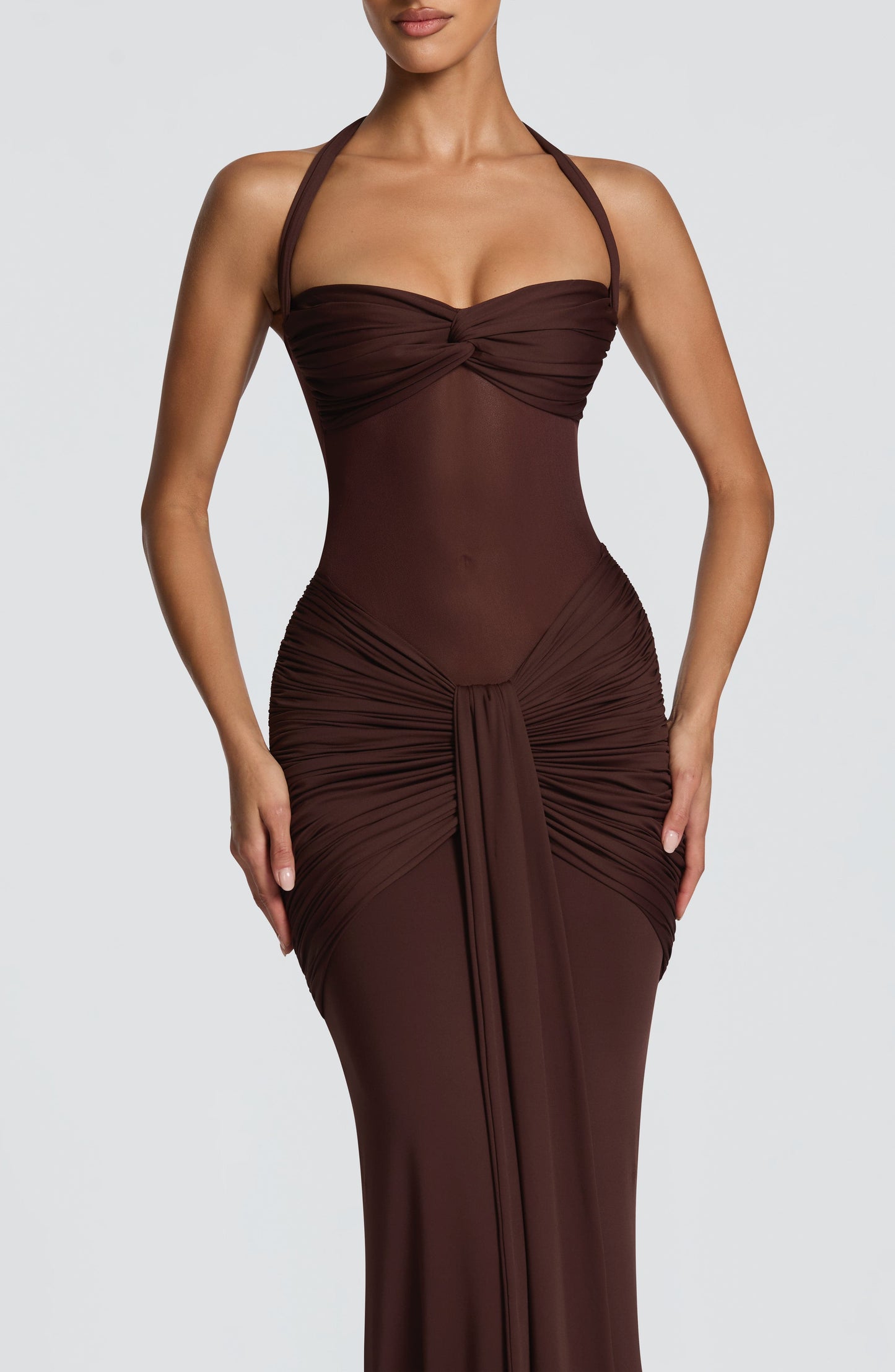 Vestido de verano largo Sophia Plum