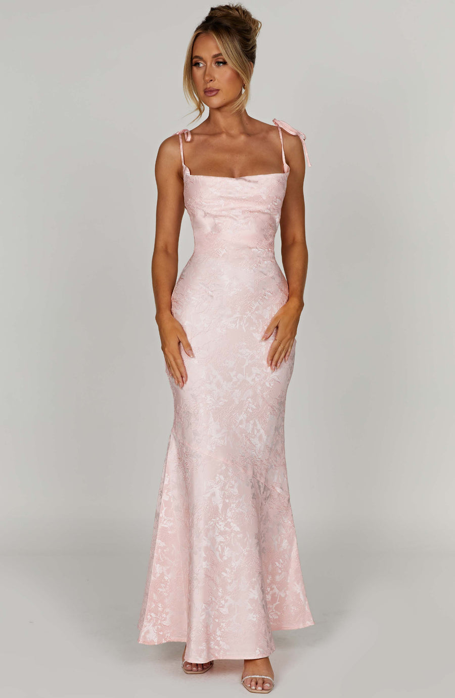 Vestido de verano largo Sophia Blush
