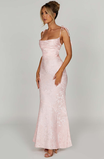 Vestido de verano largo Sophia Blush