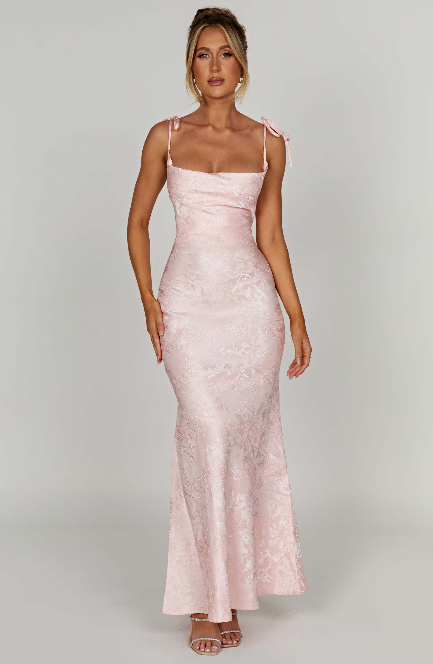 Vestido de verano largo Sophia Blush