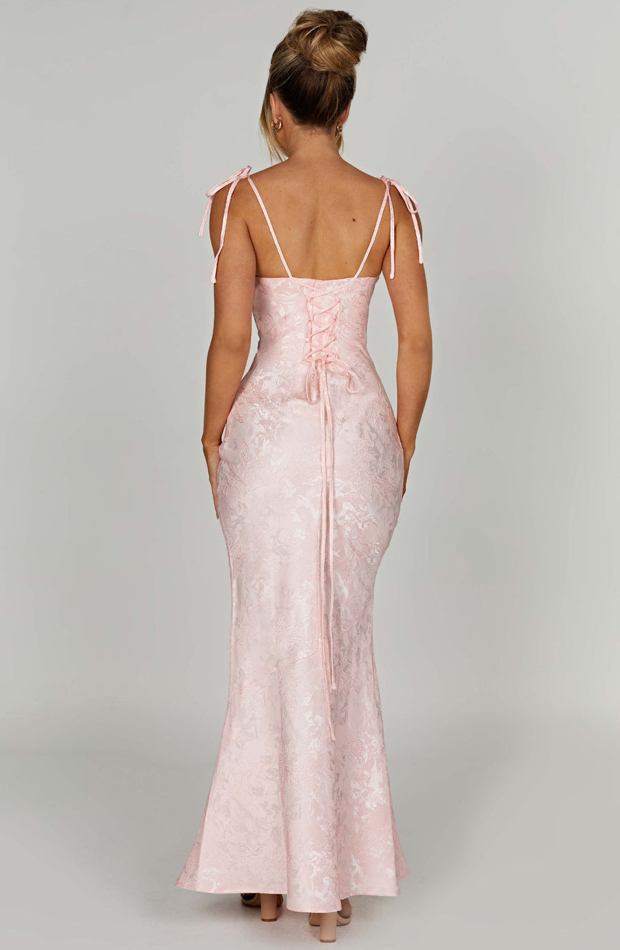 Vestido de verano largo Sophia Blush