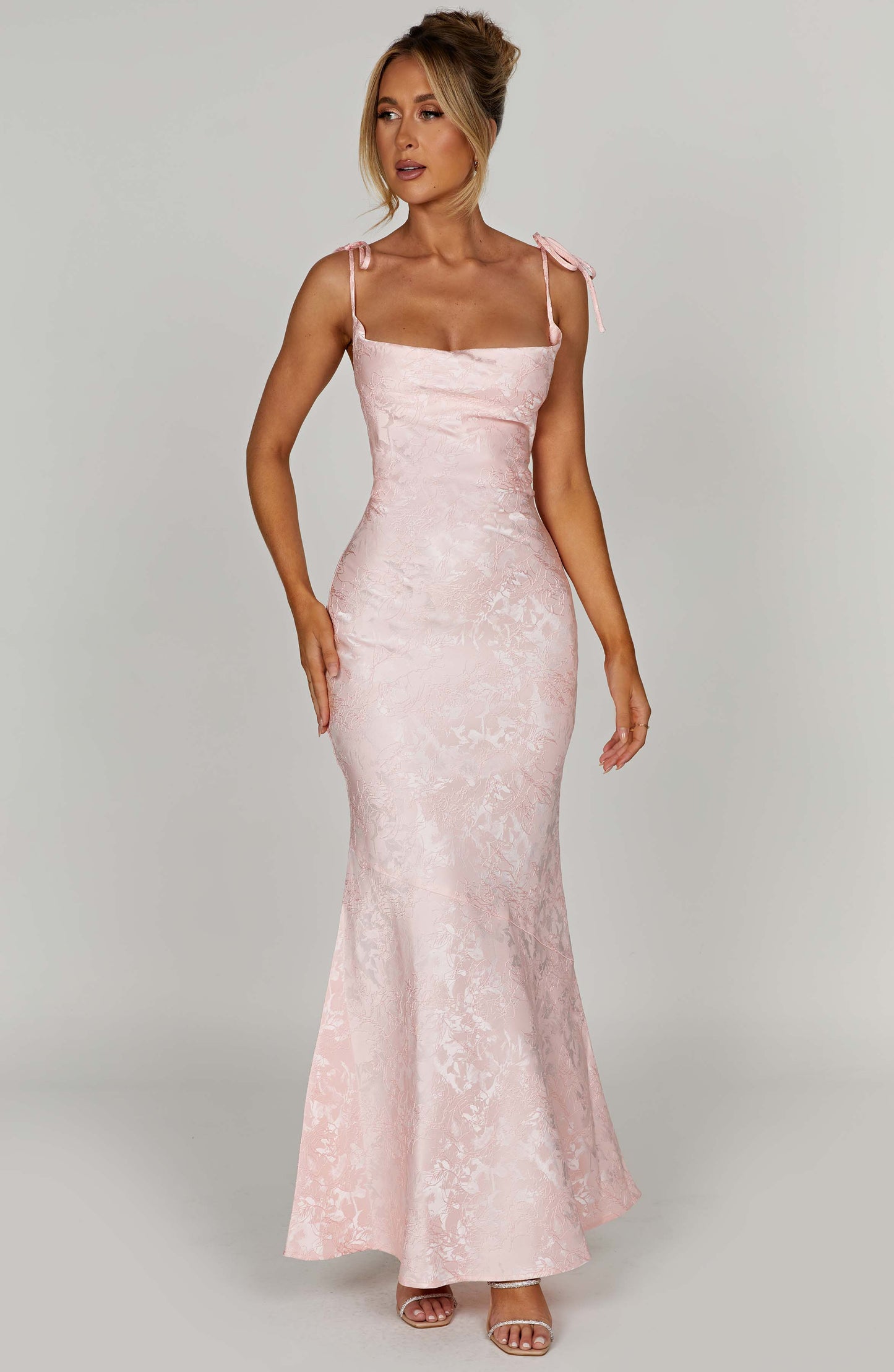 Vestido de verano largo Sophia Blush