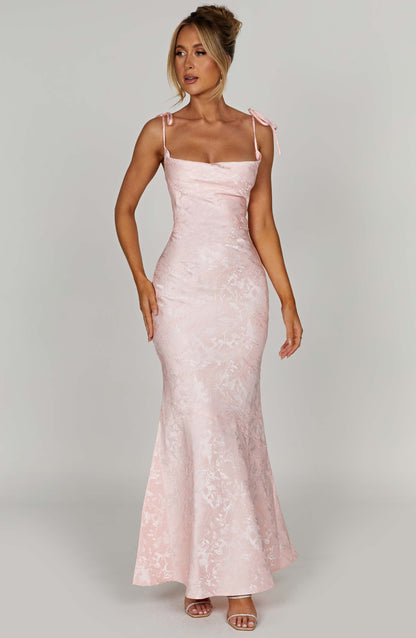 Vestido de verano largo Sophia Blush